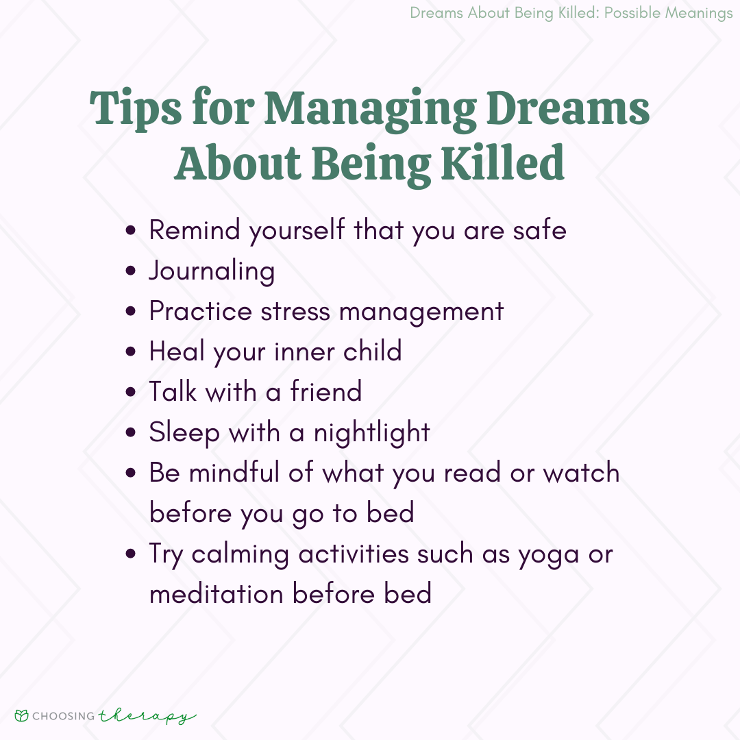 What Does It Mean When You Dream About Being Killed 