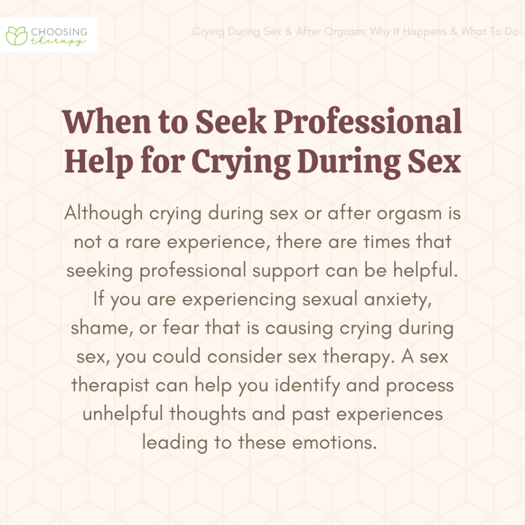 Crying During Sex Is It Normal And Why Does It Happen 3619