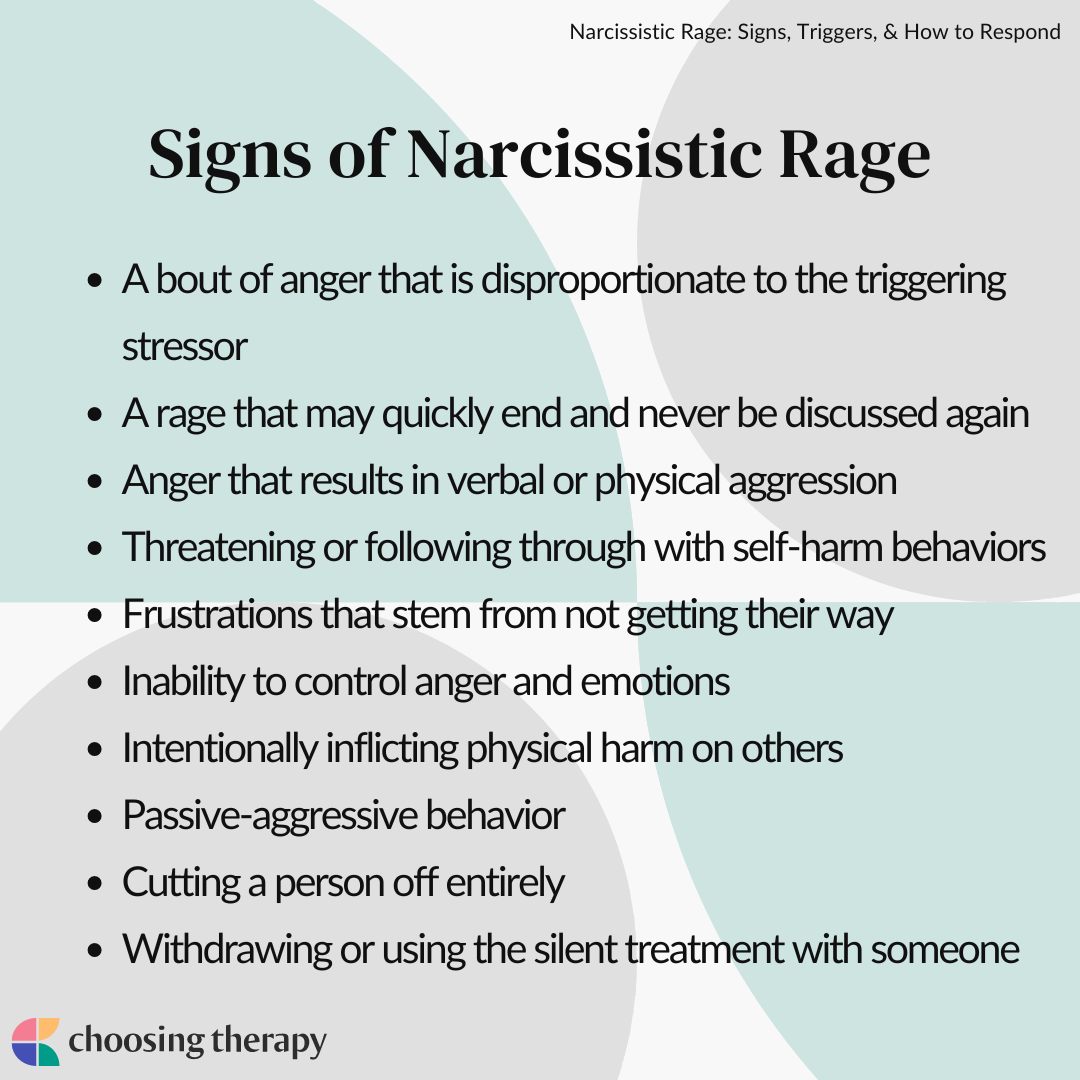 How to Avoid Narcissistic Rage: 10 Ways to Stay Safe