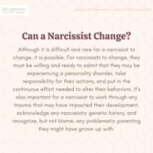 Therapy for Narcissistic Personality Disorder (NPD)