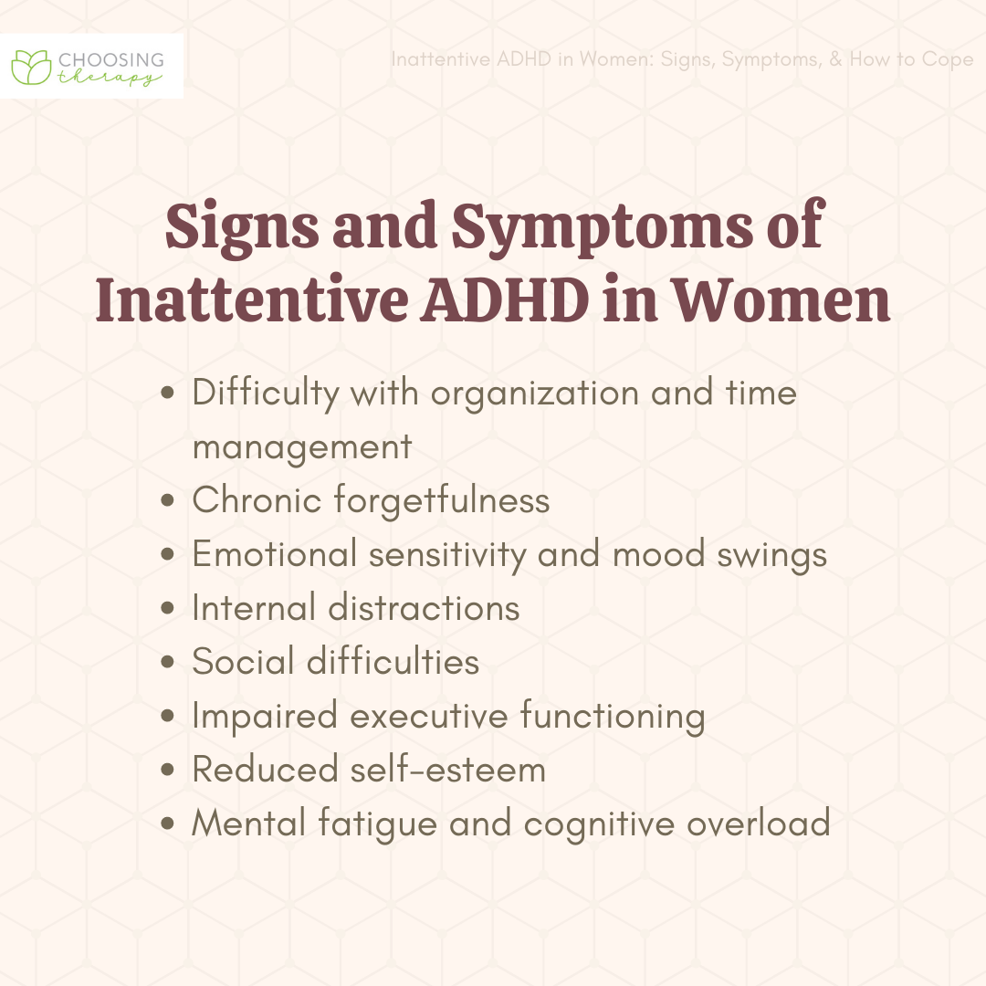 The Challenges of Inattentive ADHD For Women