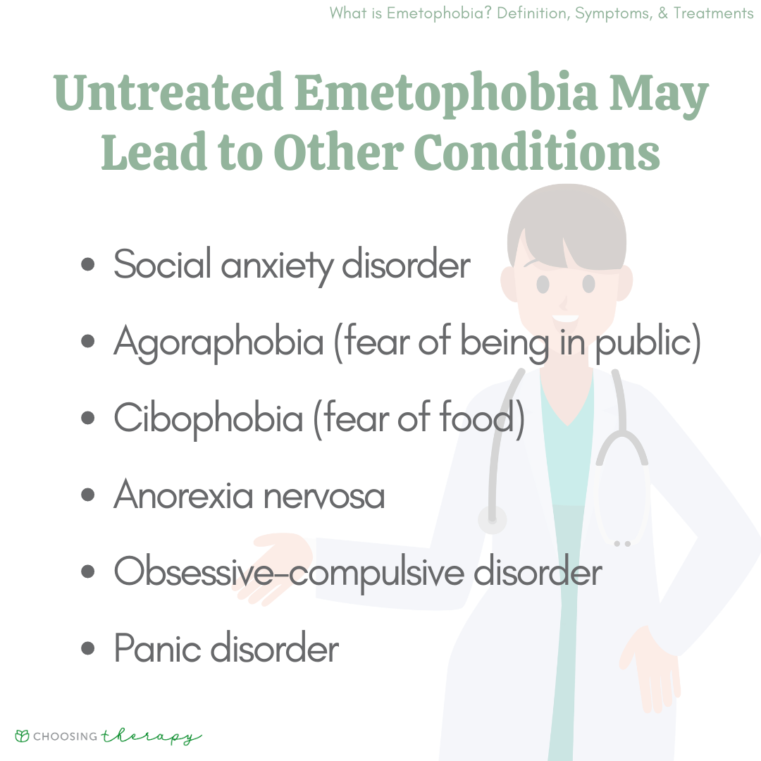 Emetophobia: Definition, Symptoms, & Treatments - ChoosingTherapy.com