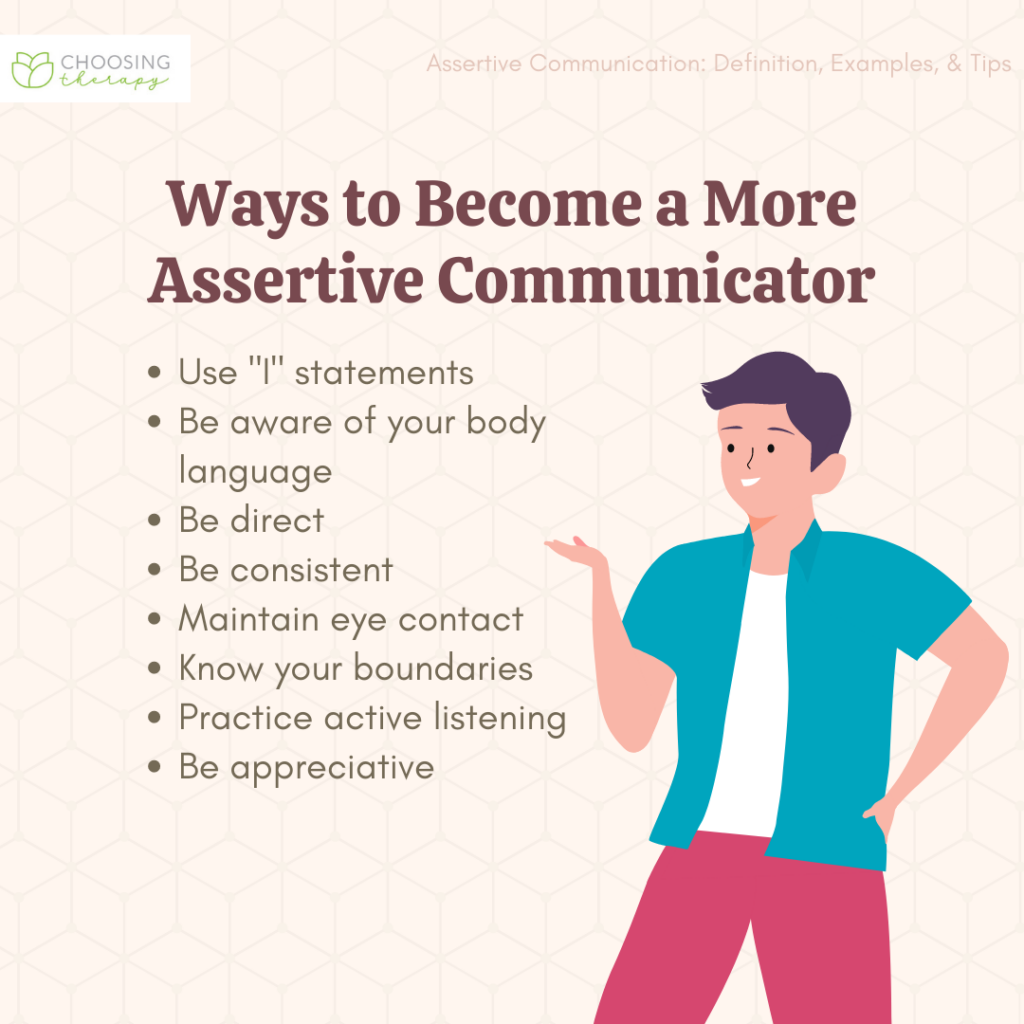 8 Ways To Improve Your Assertive Communication Style 5130