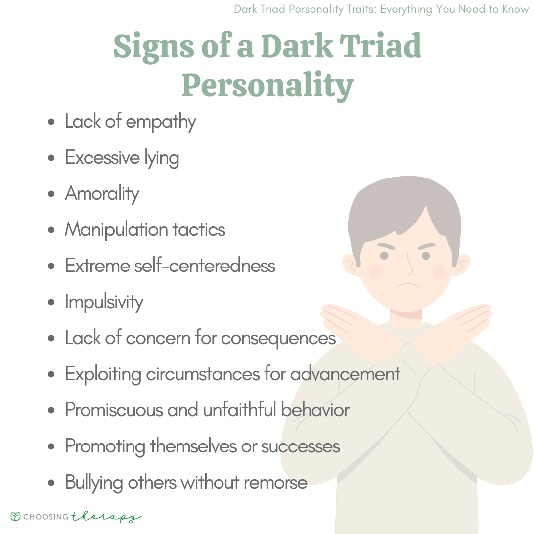 Dark Triad Personality Traits Everything You Need To Know 