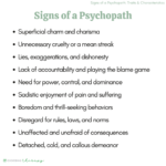 20 Signs You May Be Dealing With A Psychopath