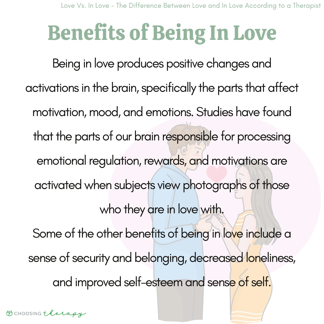 10 Differences Between Love & In Love