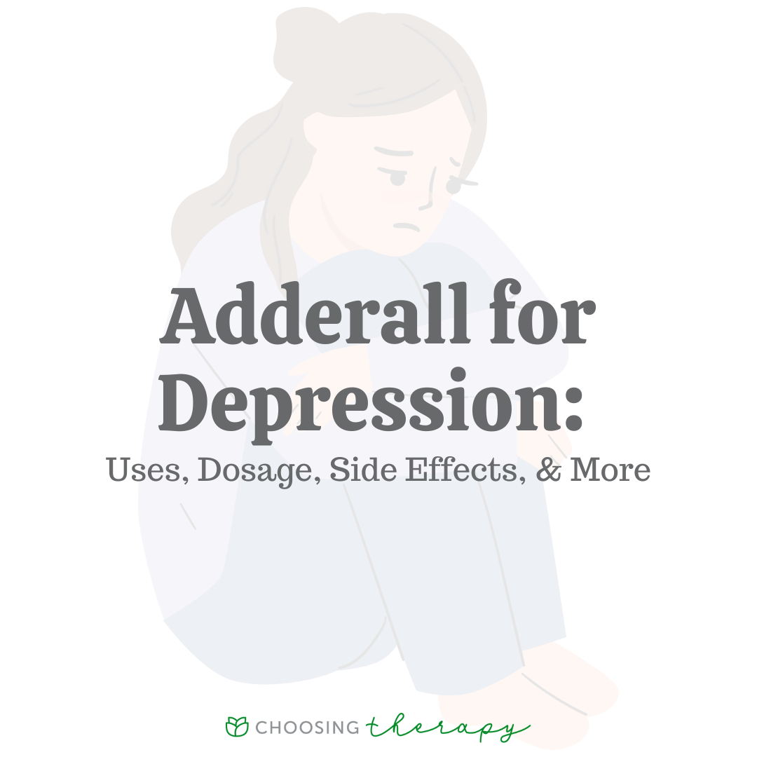 Does Adderall Help With Depression