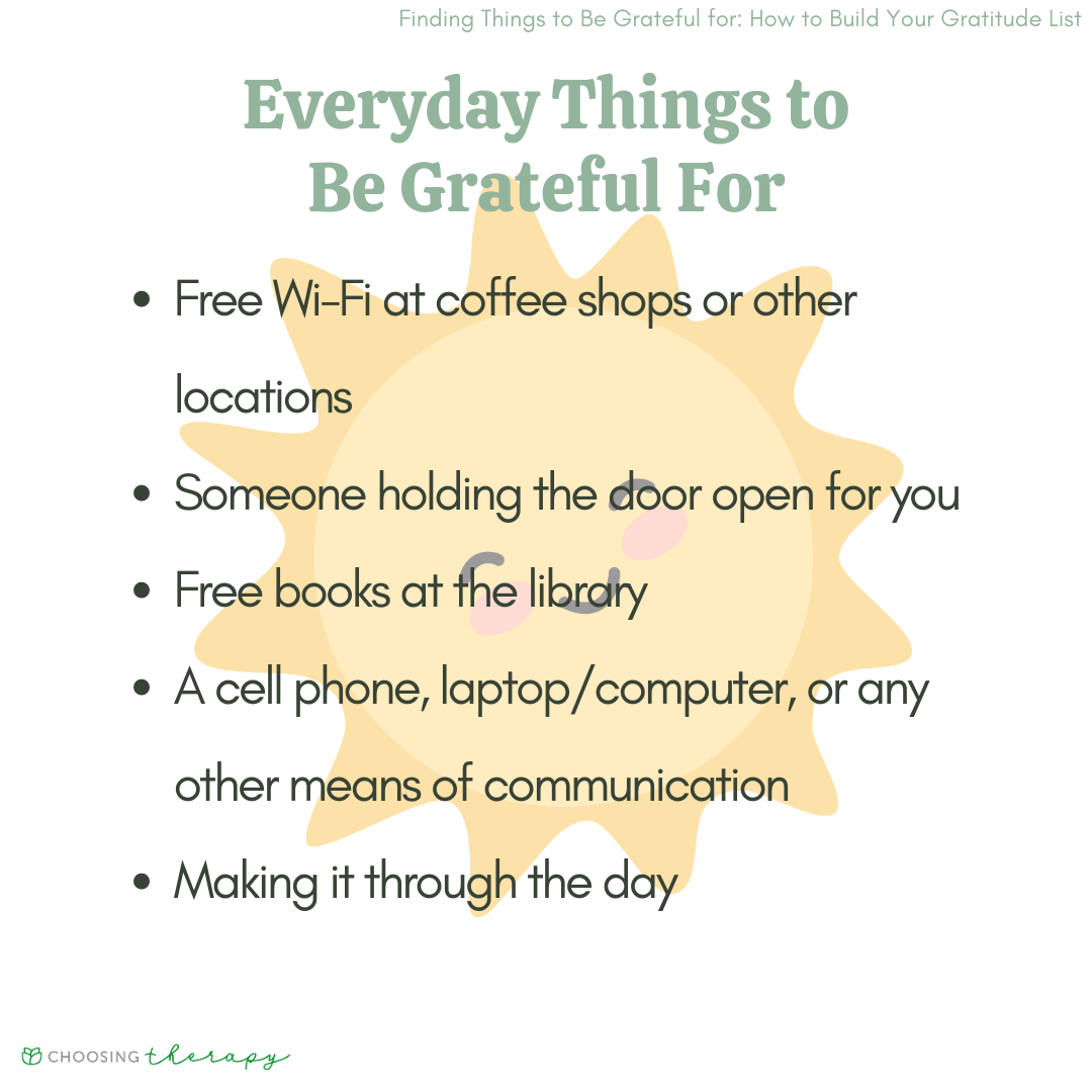 How to find things to be grateful for (even when it's tough