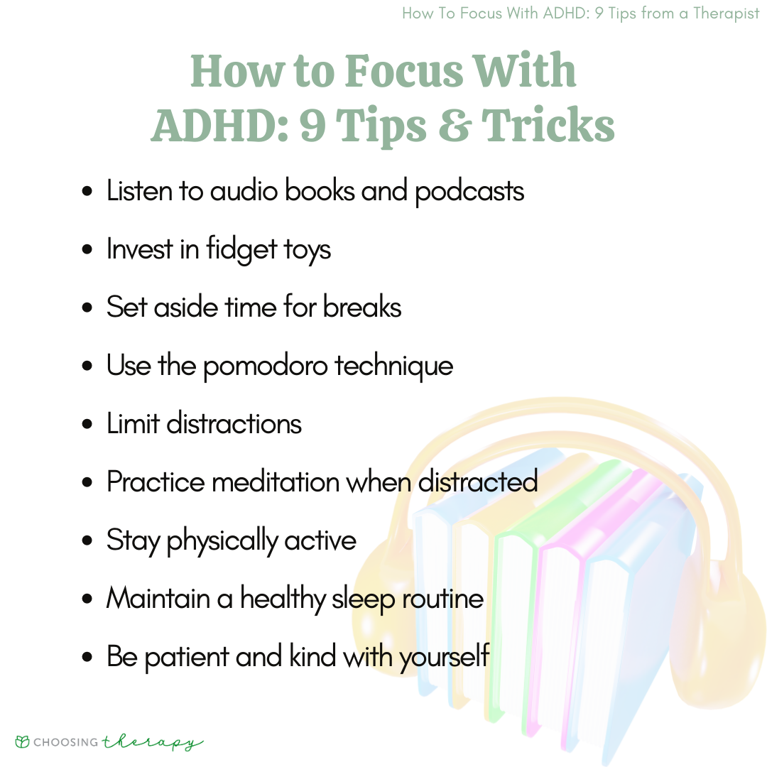 Ways To Focus Adhd