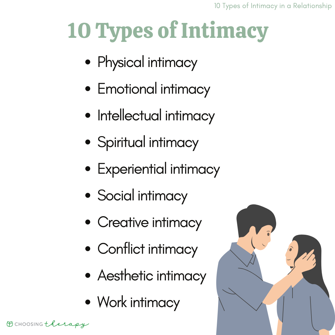 10 Types of Intimacy