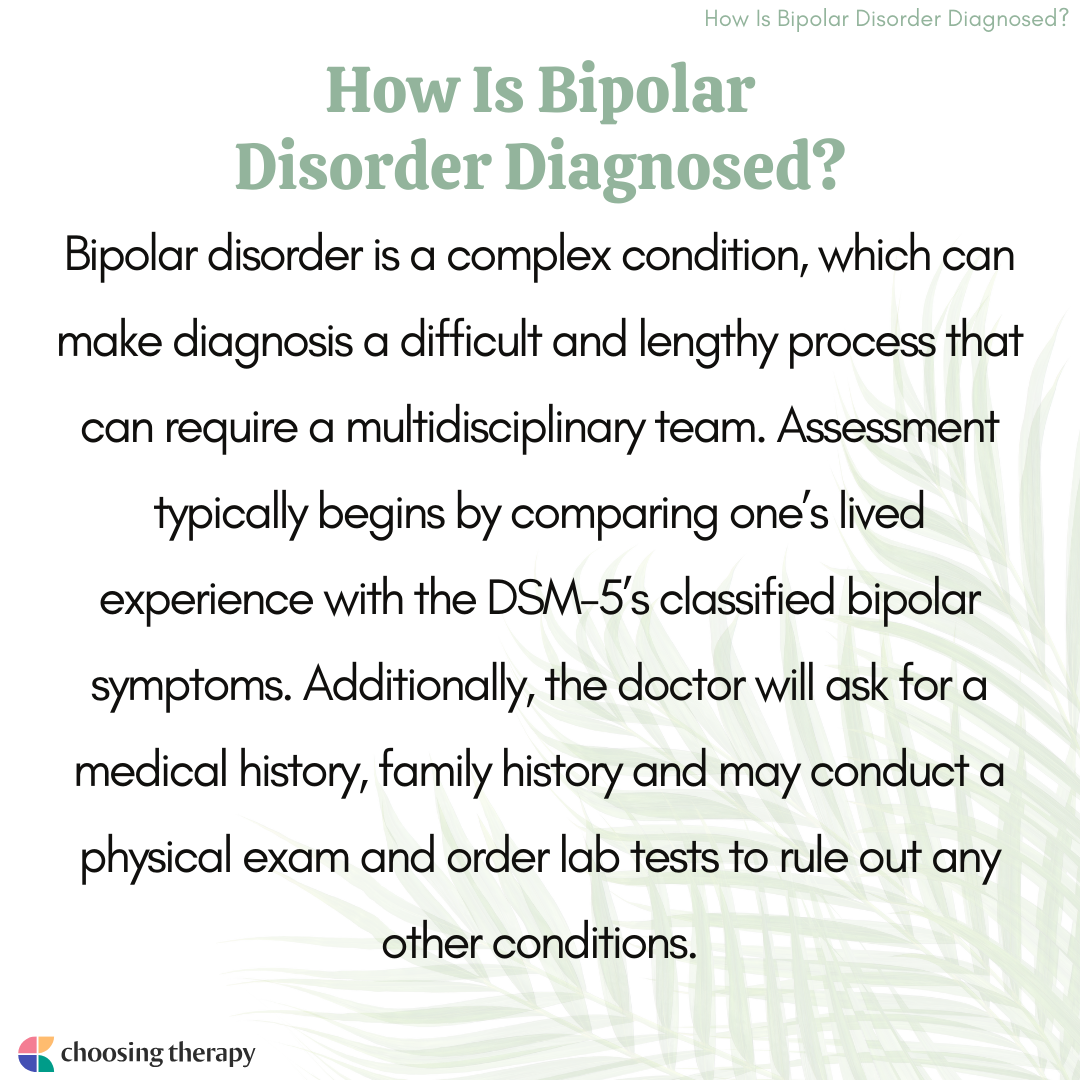 Criteria For Bipolar Disorder Diagnoses 