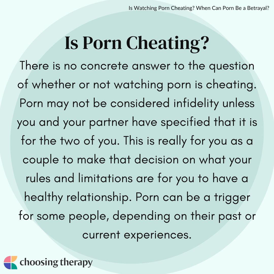 1080px x 1080px - Is Watching Porn Cheating? How To Navigate A Hard Conversation