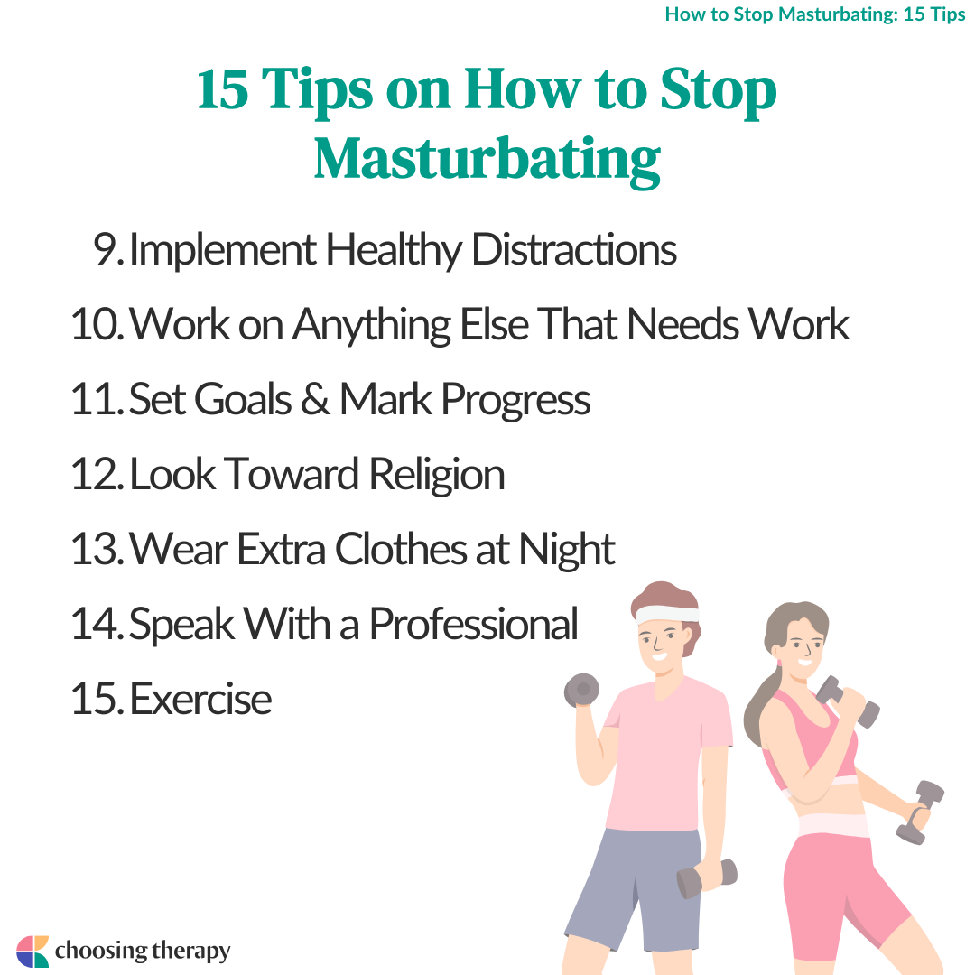 How can a man break the habit if masturbation