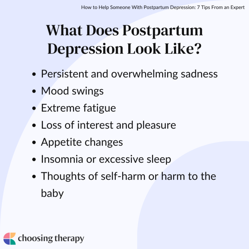 The Dos & Donts of Helping Women With Postpartum Depression