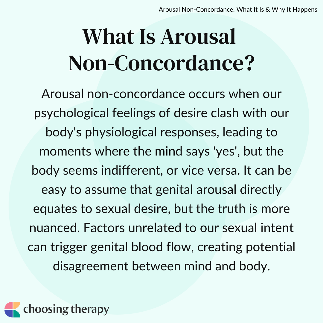 What Is Arousal Non Concordance And How To Fix It