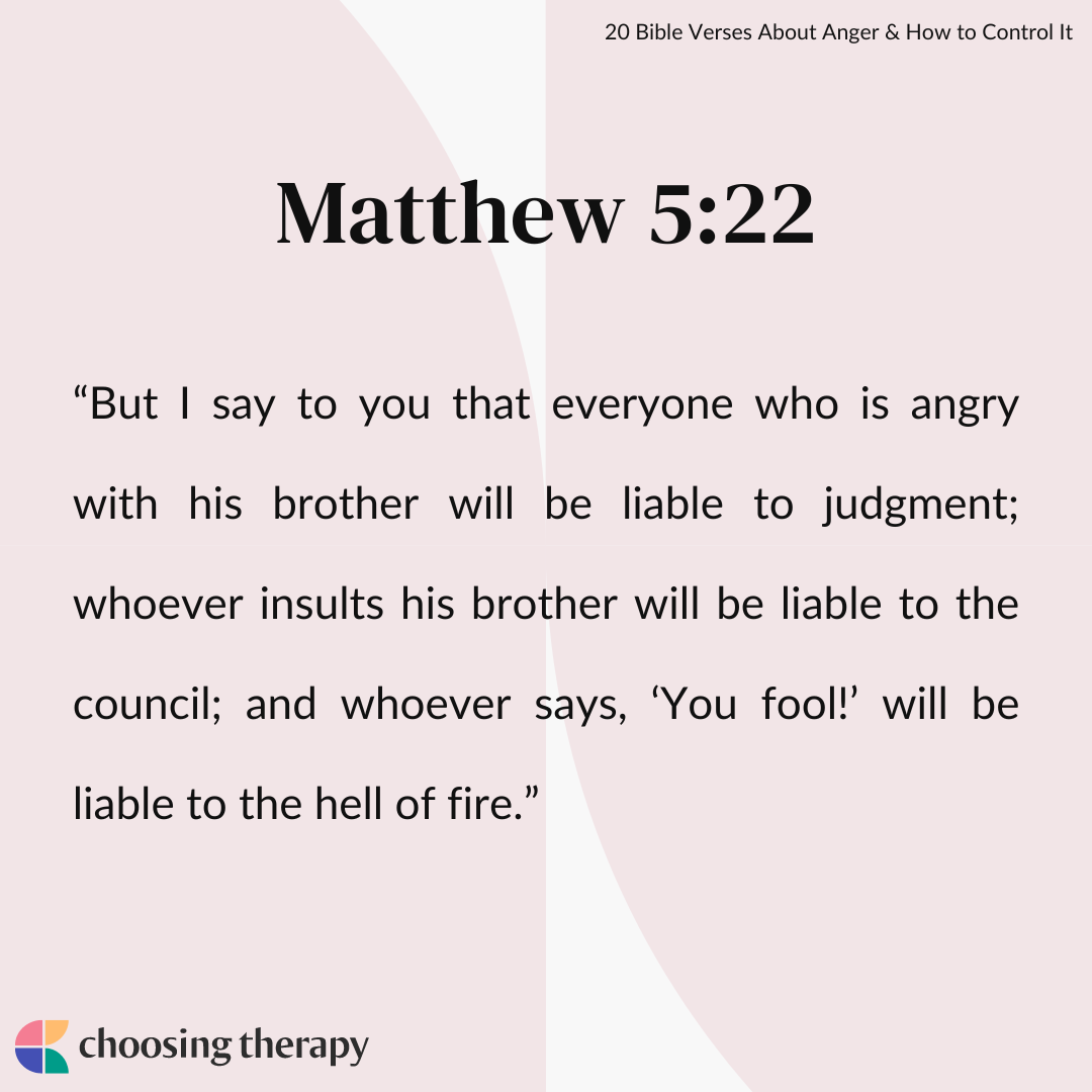 What Does the Bible Say About Anger?