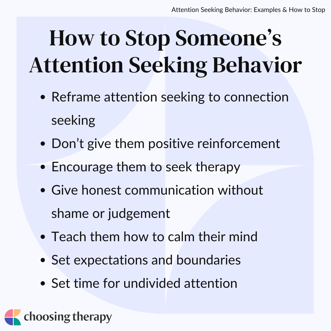 Attention Seeking Behavior What It Is Examples How To Stop