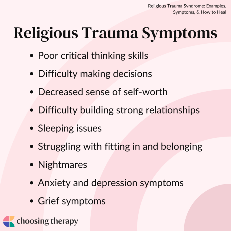 Religious Trauma Syndrome: Examples, Symptoms, & How To Heal