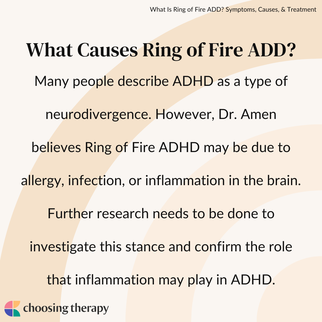 What Is Ring of Fire ADD? Type 6 of Dr. Amen's 7 Types