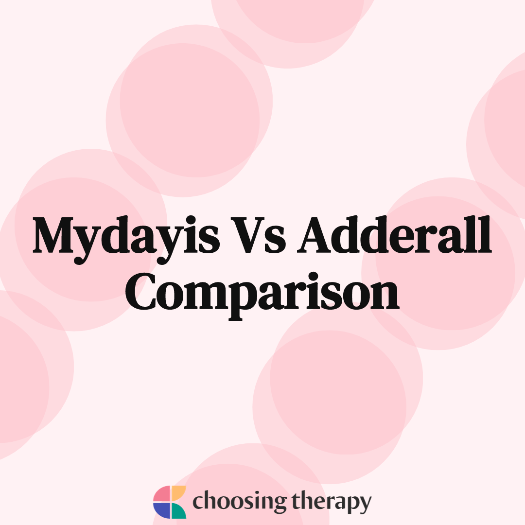 Mydayis Vs Adderall What s the Difference