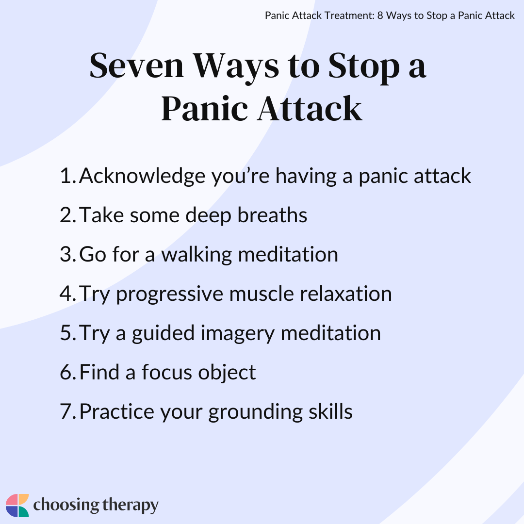 8 Ways to Stop a Panic Attack