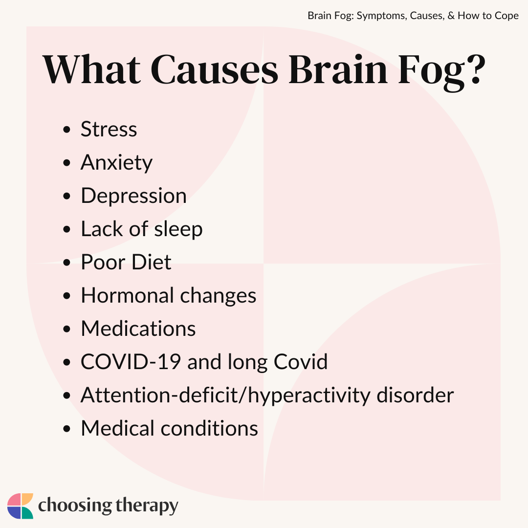 Brain Fog: Symptoms, Causes, & How to Cope