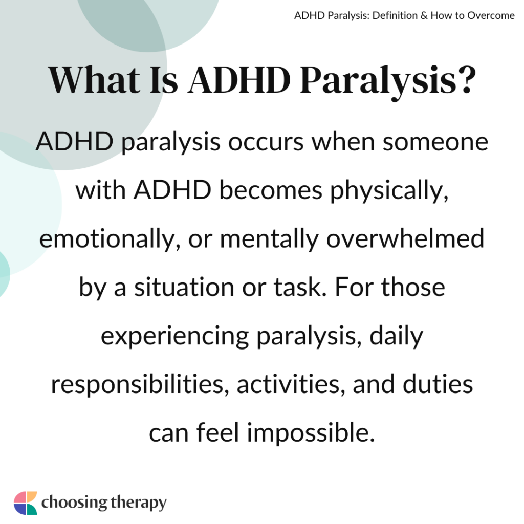 How to Overcome ADHD Paralysis