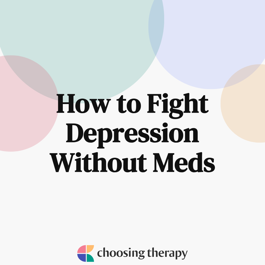 Fighting Depression Without Medication