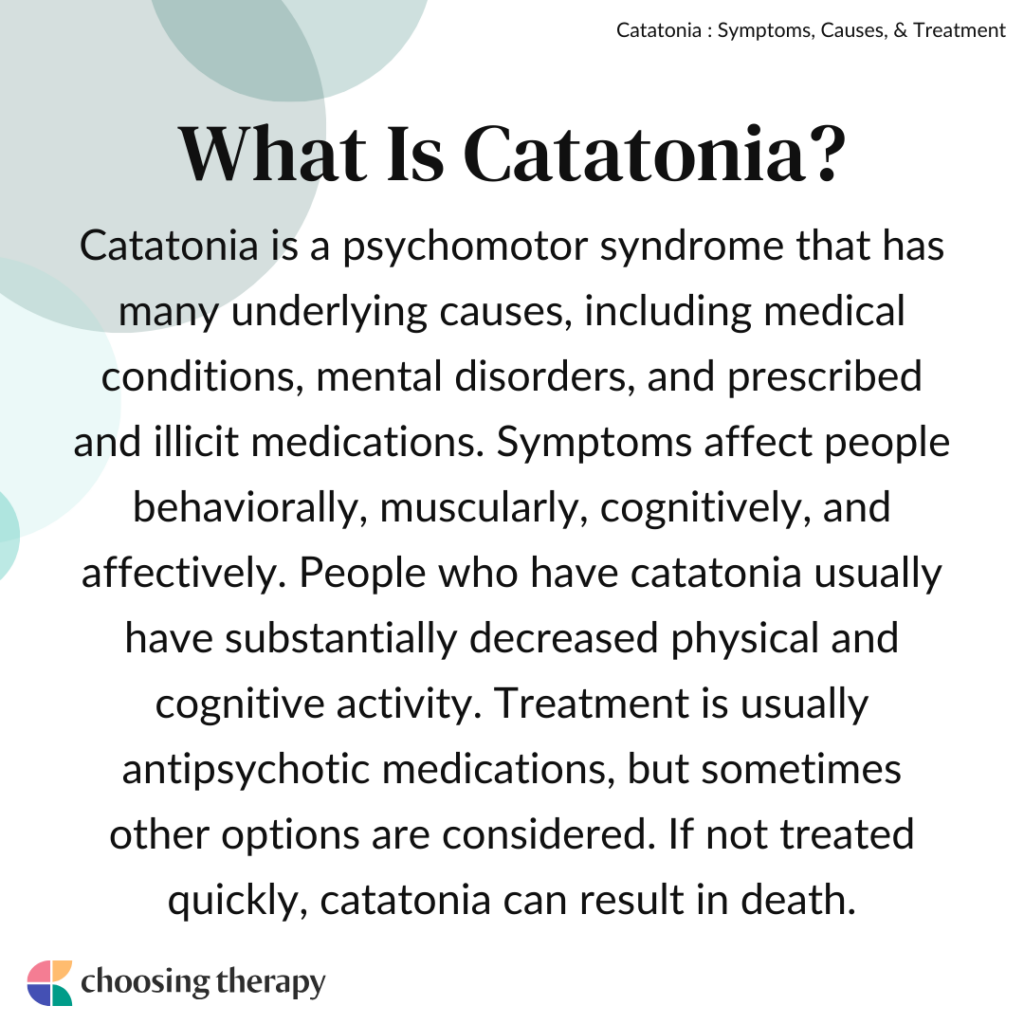 What Is Catatonia?