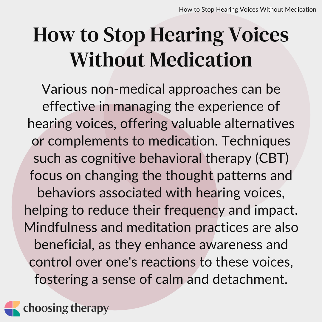 How to Stop Hearing Voices