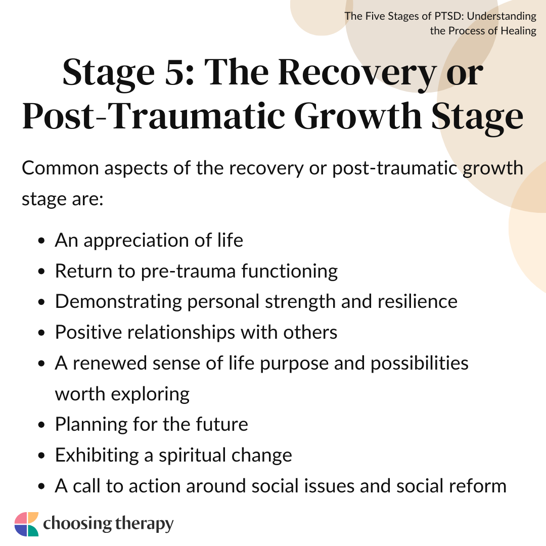 What Are The 5 Stages Of Post Traumatic Growth How To Get Started